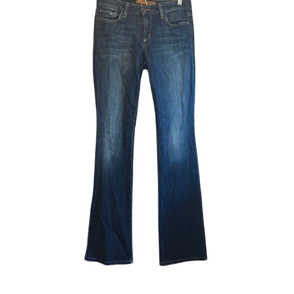 Joe's Jeans The Honey Booty Fit Womens 28 Blue Dark Wash Good Flare Distressed